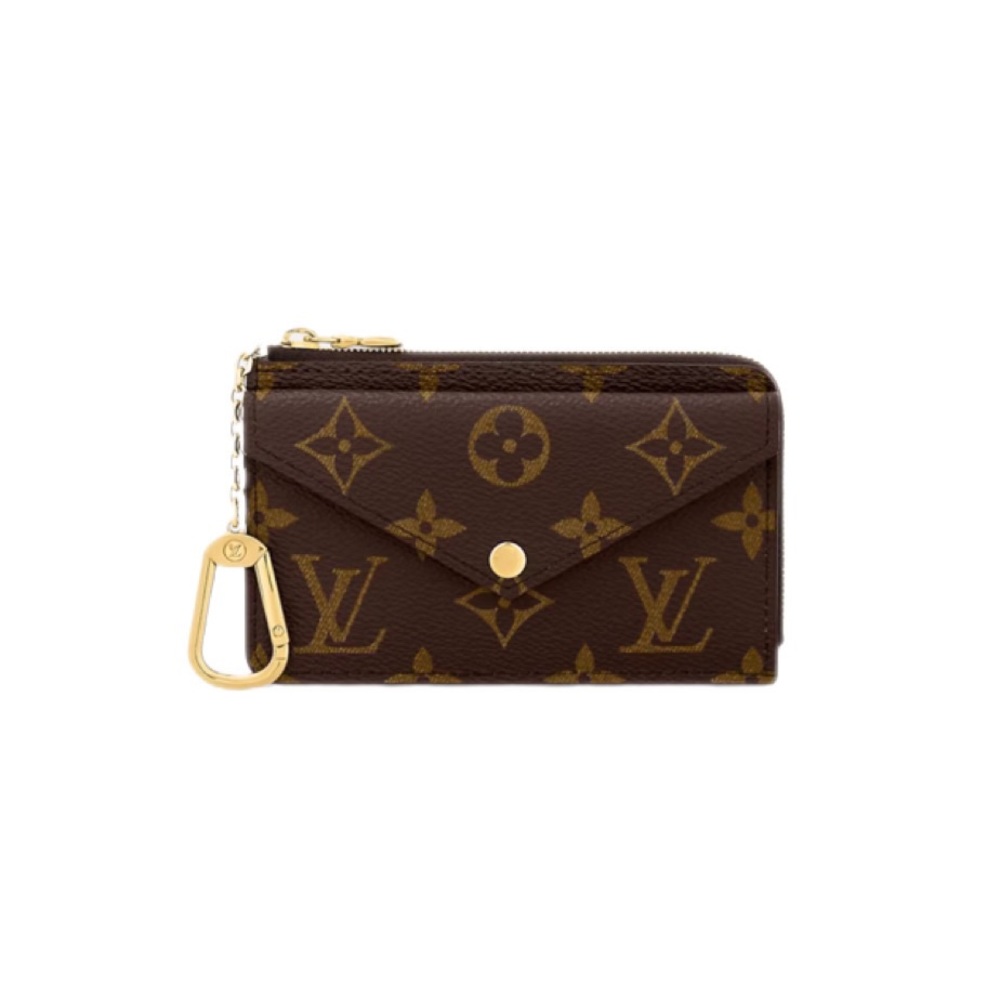 LOUIS VUITTON RECTO VERSO CARD HOLDER AND KEYCHAIN